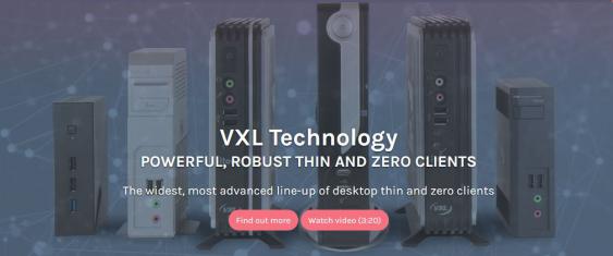 Powerful thin clients from VXL